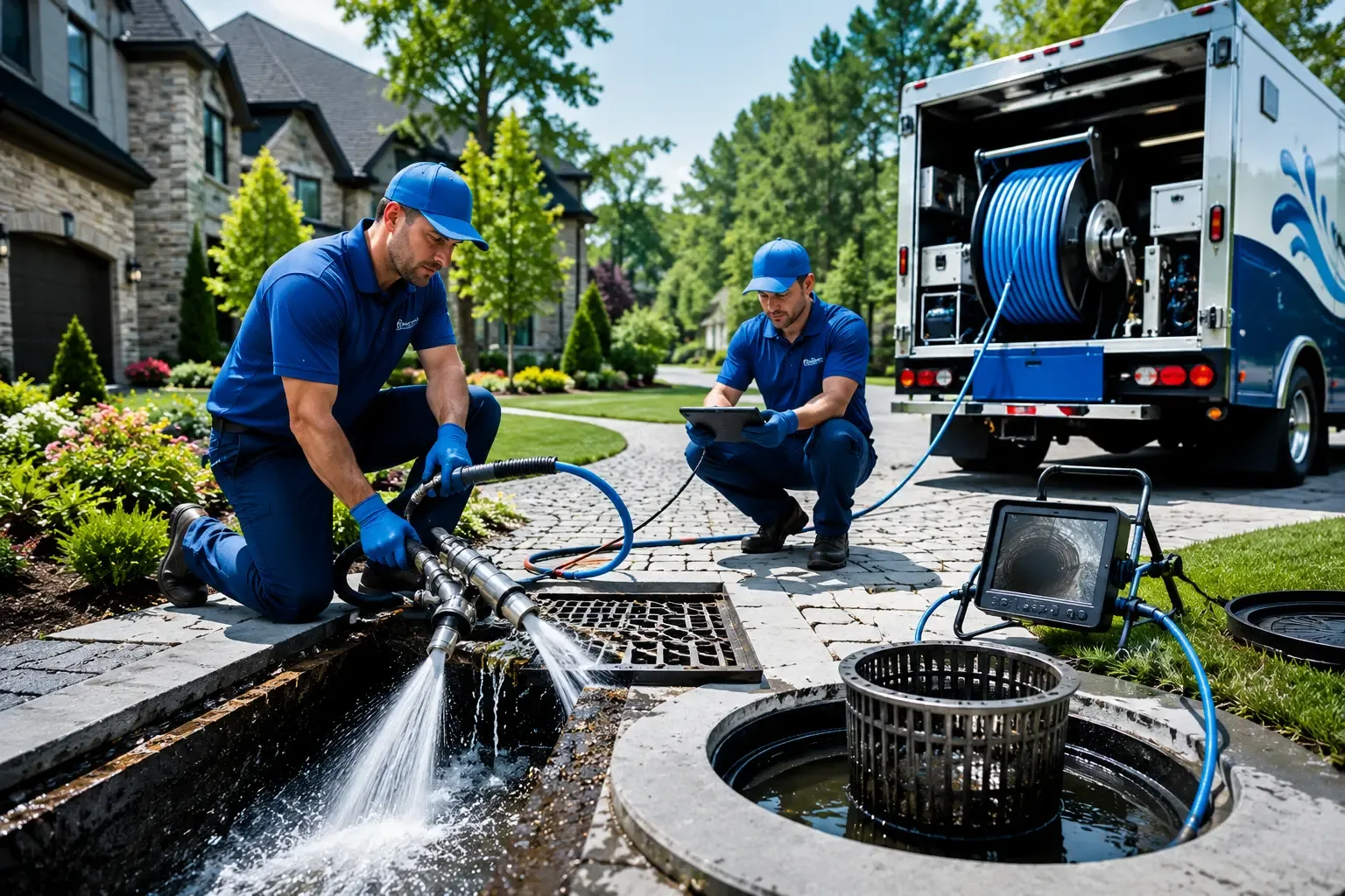 Local outdoor drain cleaning professionals in Olean, MO